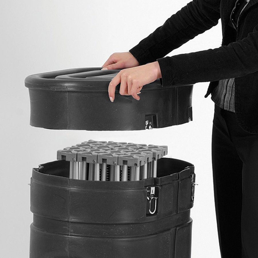 Pop-up Wall Curved, 4 sections