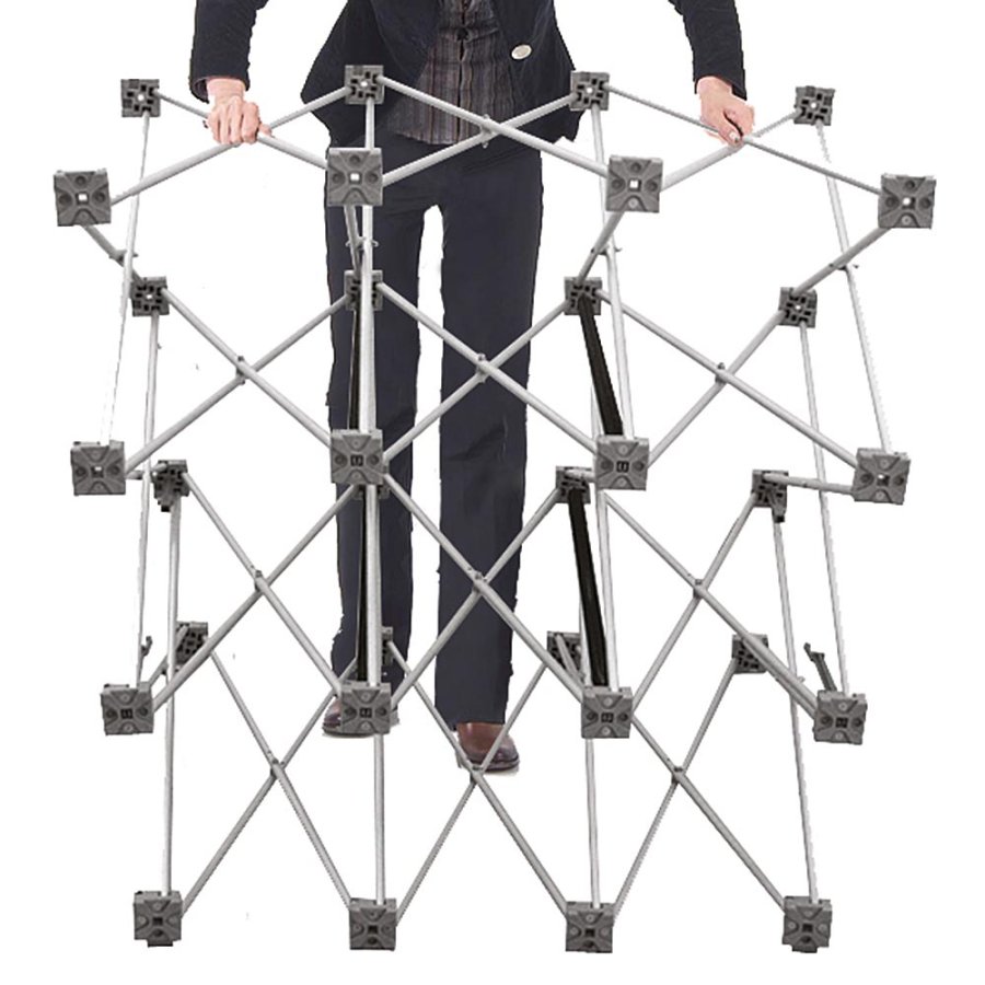 Pop-up Wall Curved, 4 sections