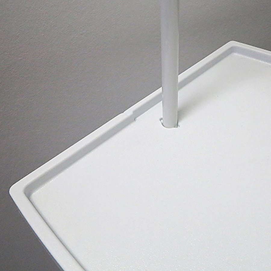 Demo Counter with Logotop, white