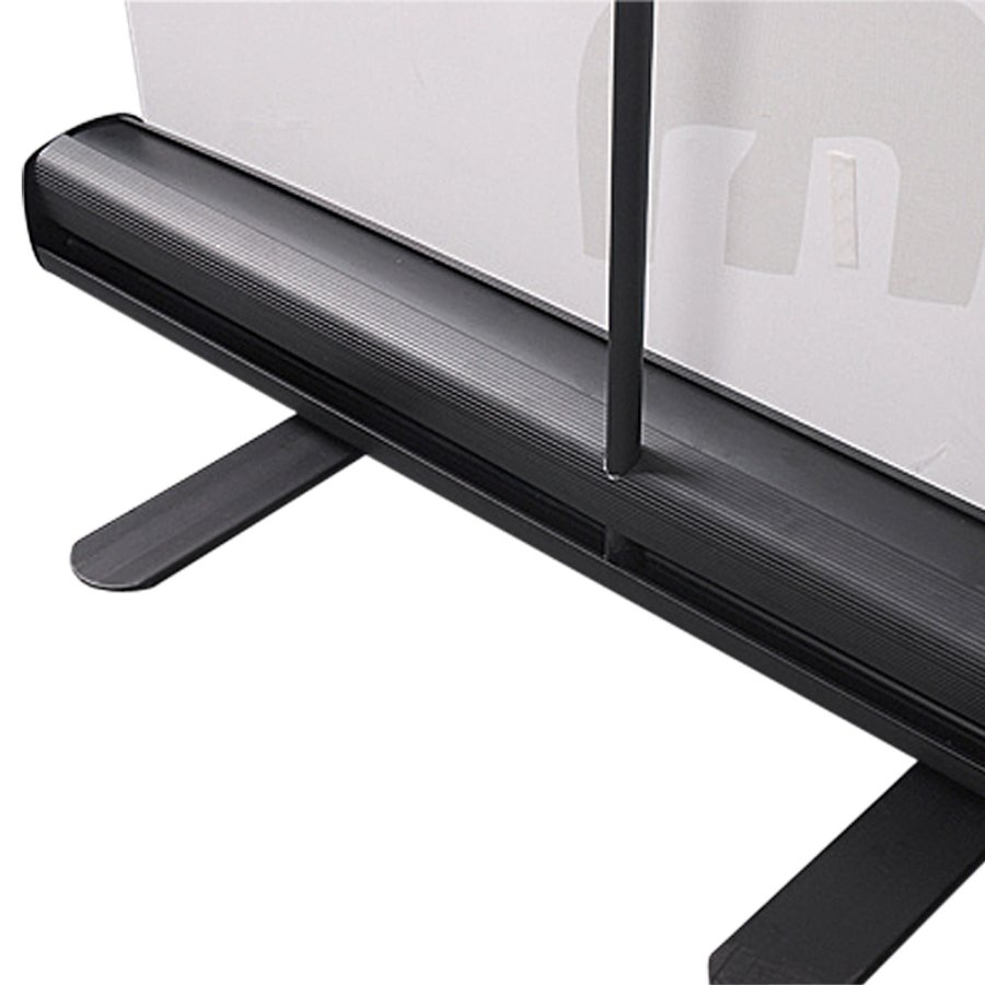 Basic Roll-up, black, single sided, 100 cm, alu