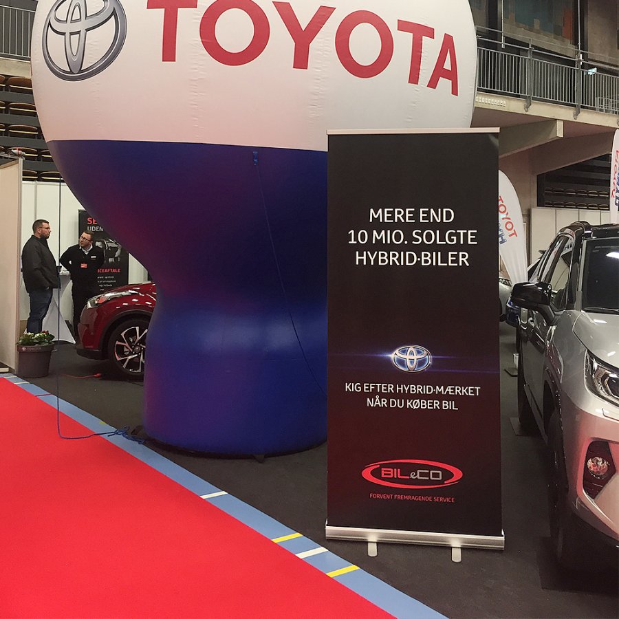 Budget Roll-up, single sided, 85 cm, alu