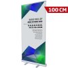 Basic Roll-up, single sided, 100 cm, alu #1