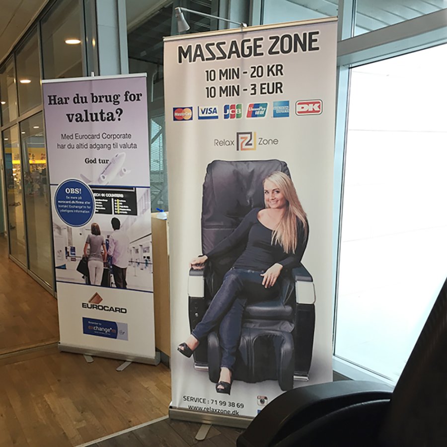 Basic Roll-up, single sided, 85 cm, alu