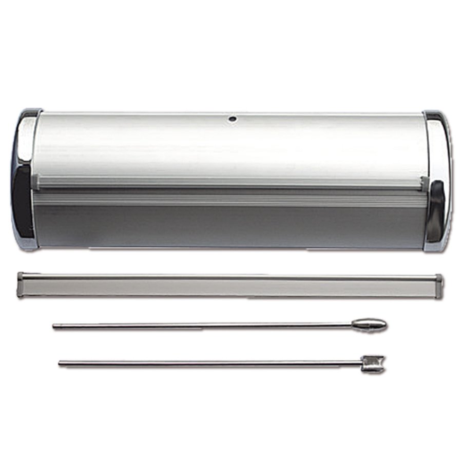 Mini Roll-up, single sided, A4, alu