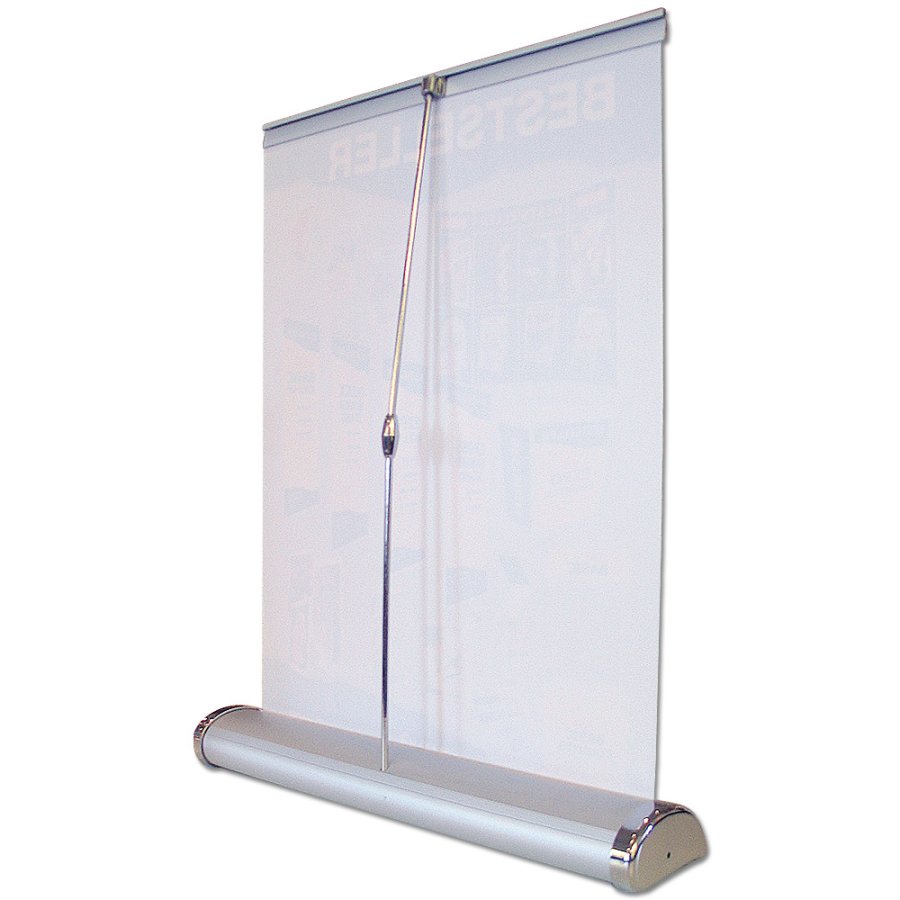 Mini Roll-up, single sided, A4, alu