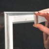 Window Frame, double sided, 32 mm, 50 x 70, alu/silver #3