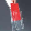 Acrylic Info Stand, for A4 brochures #7