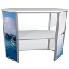 Expo Counter, 5-sided exhibition desk with white top plate #3
