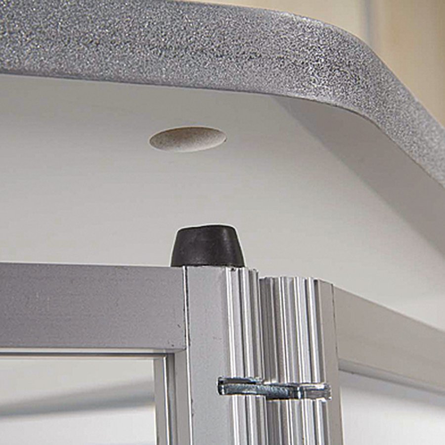 Expo Counter, 5-sided exhibition desk with white top plate