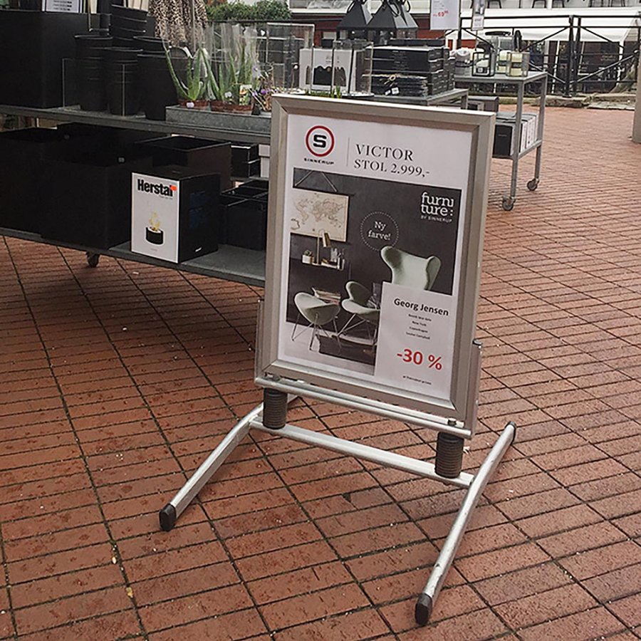 Wind-Line Lux Pavement Board, silver, A1