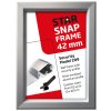Security snap frame, 42 mm, A1, silver #8