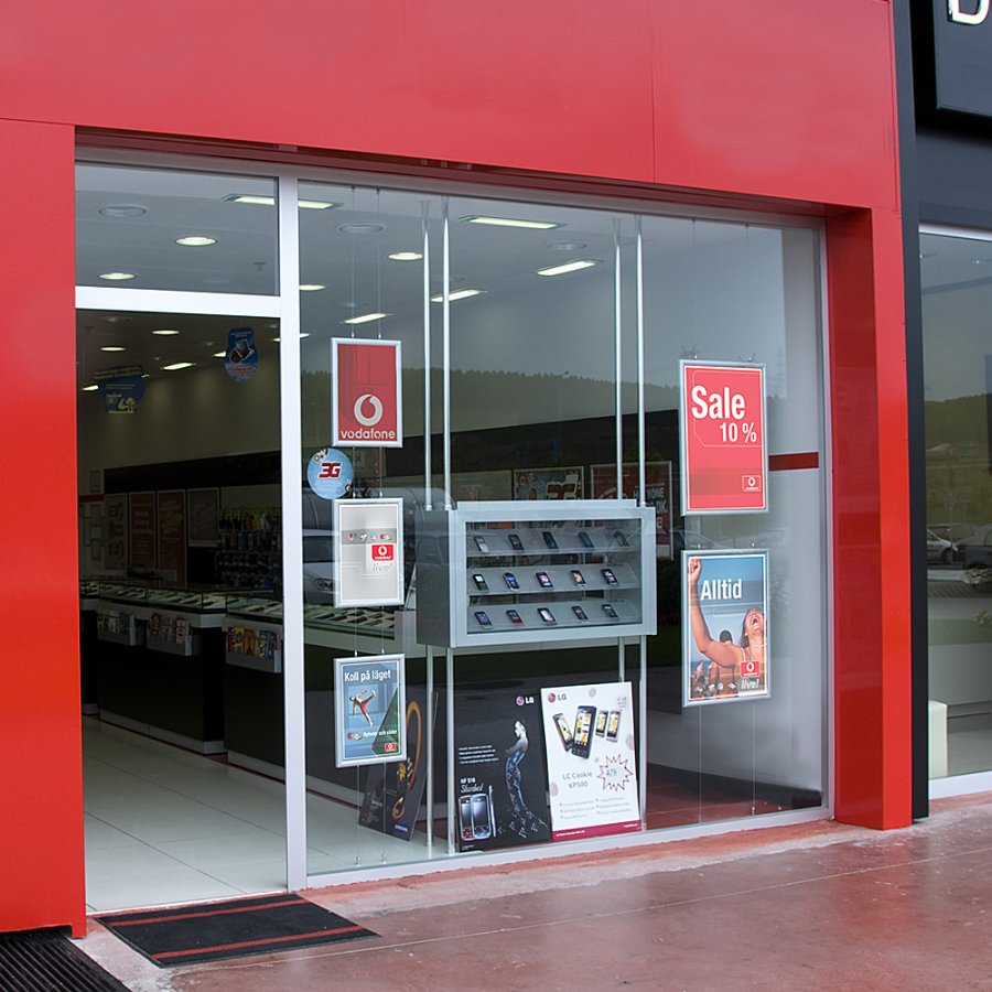 Hanging Snap Frame, double sided, 25 mm, A2, alu/silver