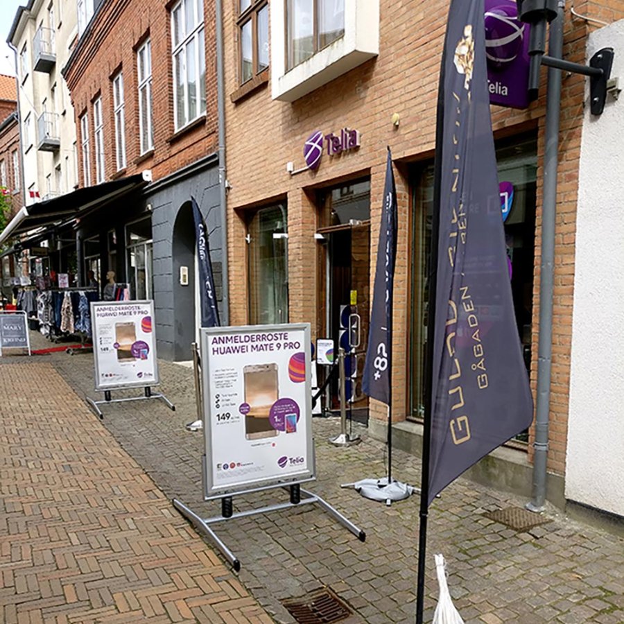 Wind-Line Basic Pavement Board, silver, 50 x 70 cm