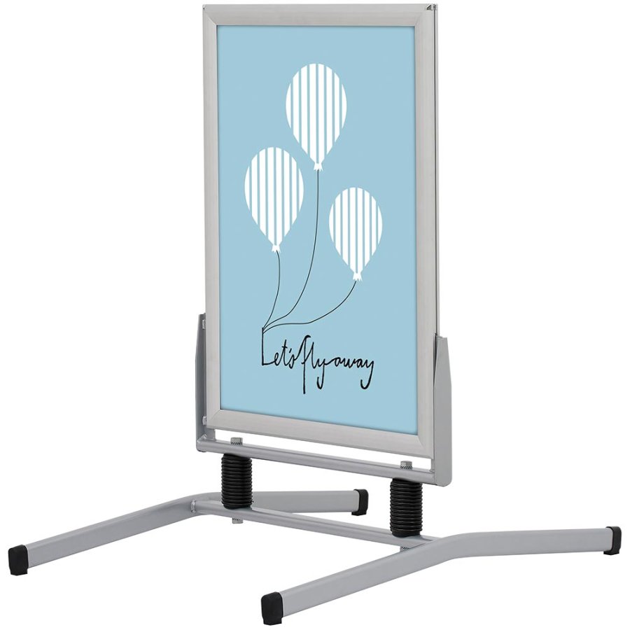 Wind-Line Basic Pavement Board, silver, 70 x 100 cm