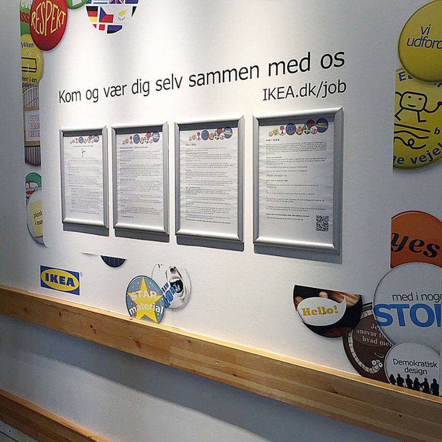 Alu snap frame 25 mm, A3, silver