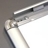 Alu snap frame Rondo, 25 mm, A3, silver #3