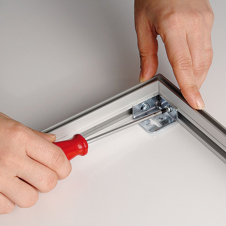 Maxiframe Bay, single sided, 32 mm, 100 x 100 cm