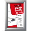Alu snap frame, 45 mm, 100 x 140, silver #8