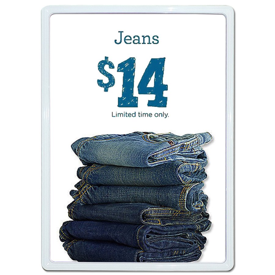 FLEX PLASTIC FRAME A5 white