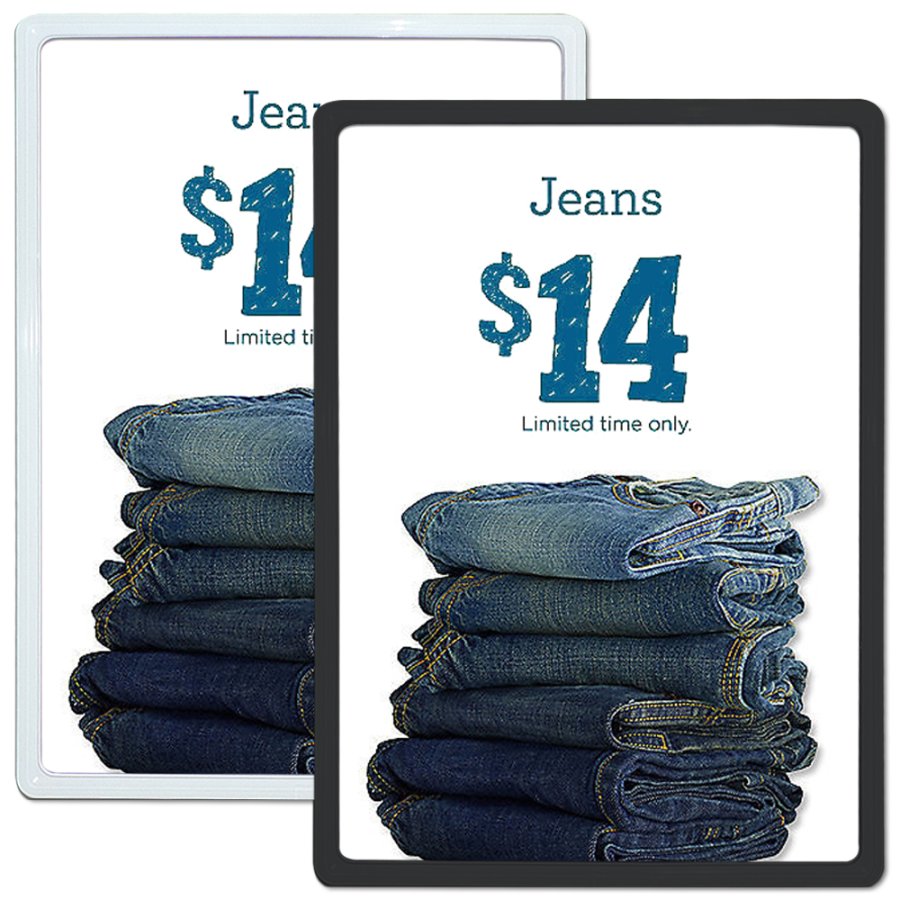 FLEX PLASTIC FRAME A4 - black