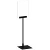 Design Stand table, acrylic holder vertical A5, black #3