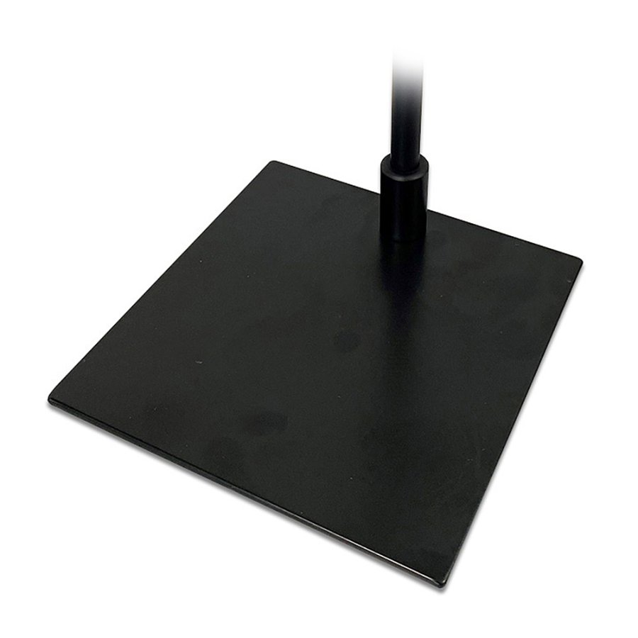 Square Base, 15 x 15, Black for Design Stand System.