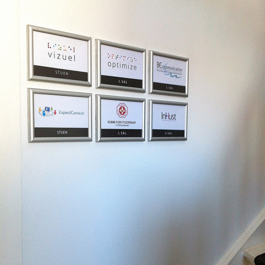 Alu snap frame 15 mm, A1, silver