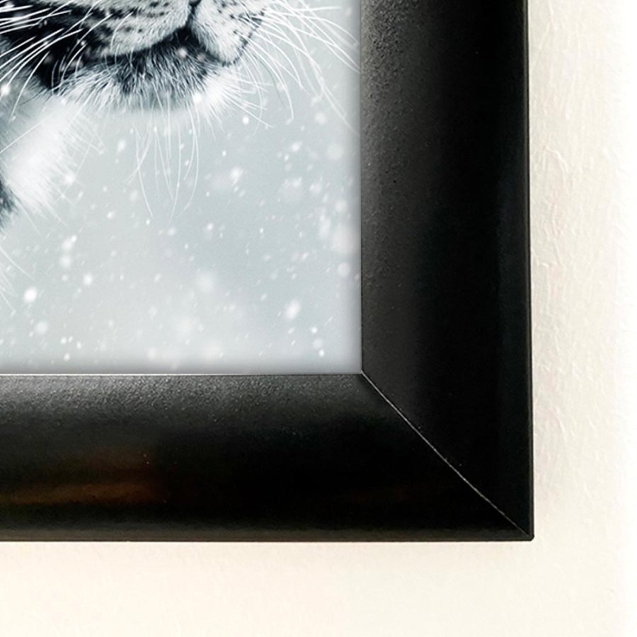 ALU SNAP PROFIL 25mm 3mtr - Black RAL 9005