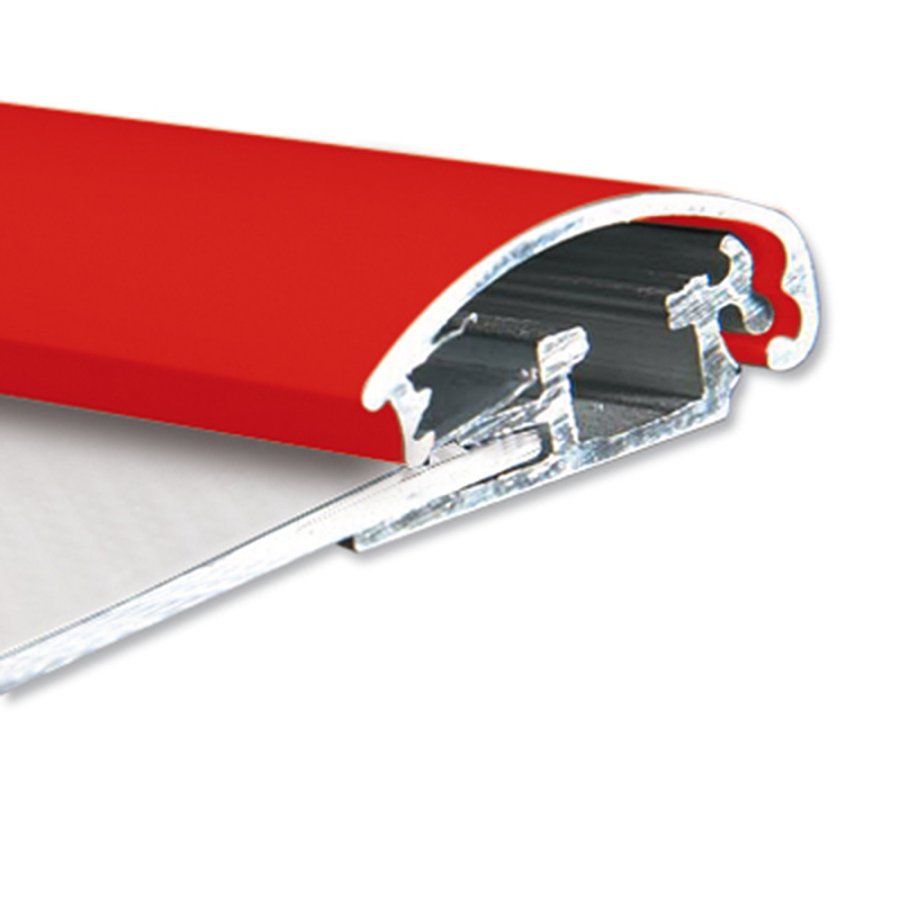 Alu snap frame 25 mm, A2, red