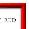 Alu snap frame 25 mm, 70 x 100 cm, red #2