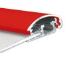 Alu snap frame 25 mm, 70 x 100 cm, red #4