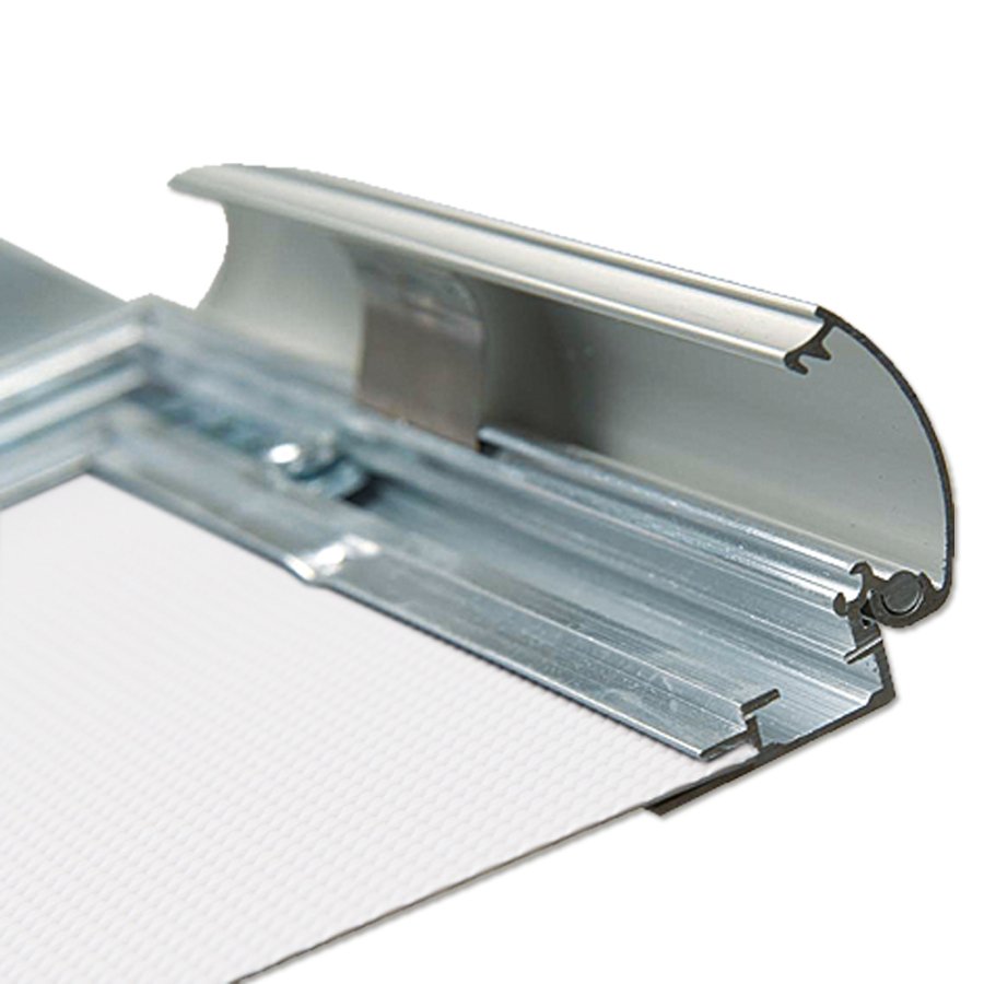 Alu snap frame, 30 mm, 50 x 70, silver