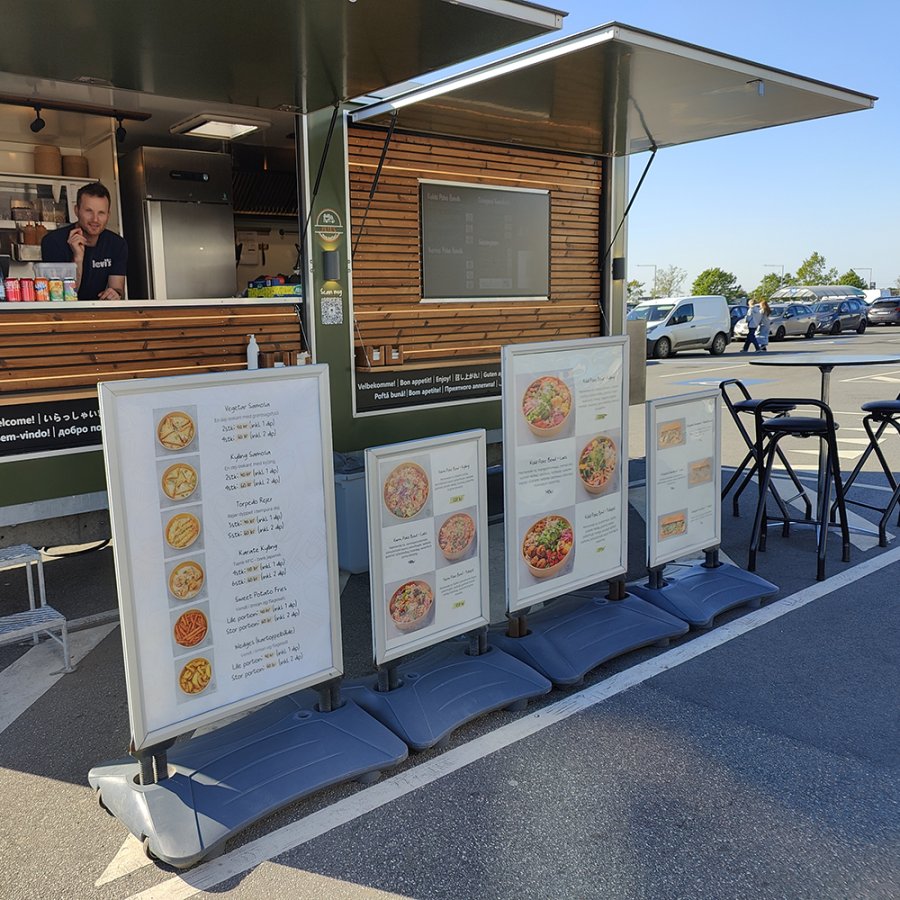 Wind-Pro Waterbase Pavement Board, grey, 50 x 70 cm