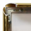 Alu snap frame 25 mm, A2, polished gold #3
