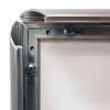 Alu snap frame 25 mm, 70 x 100, stainless steel look #3