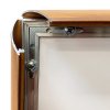 Alu snap frame, 25 mm, 70 x 100, wooden finish #3