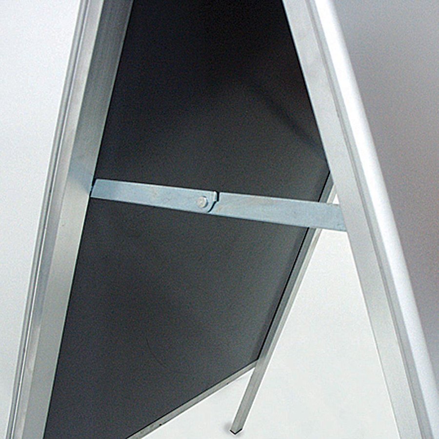 Alu-Line Budget Pavement Sign, silver, 50 x 70 cm