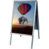 Alu-Line Rondo Pavement Board, silver, 50 x 70 cm #1
