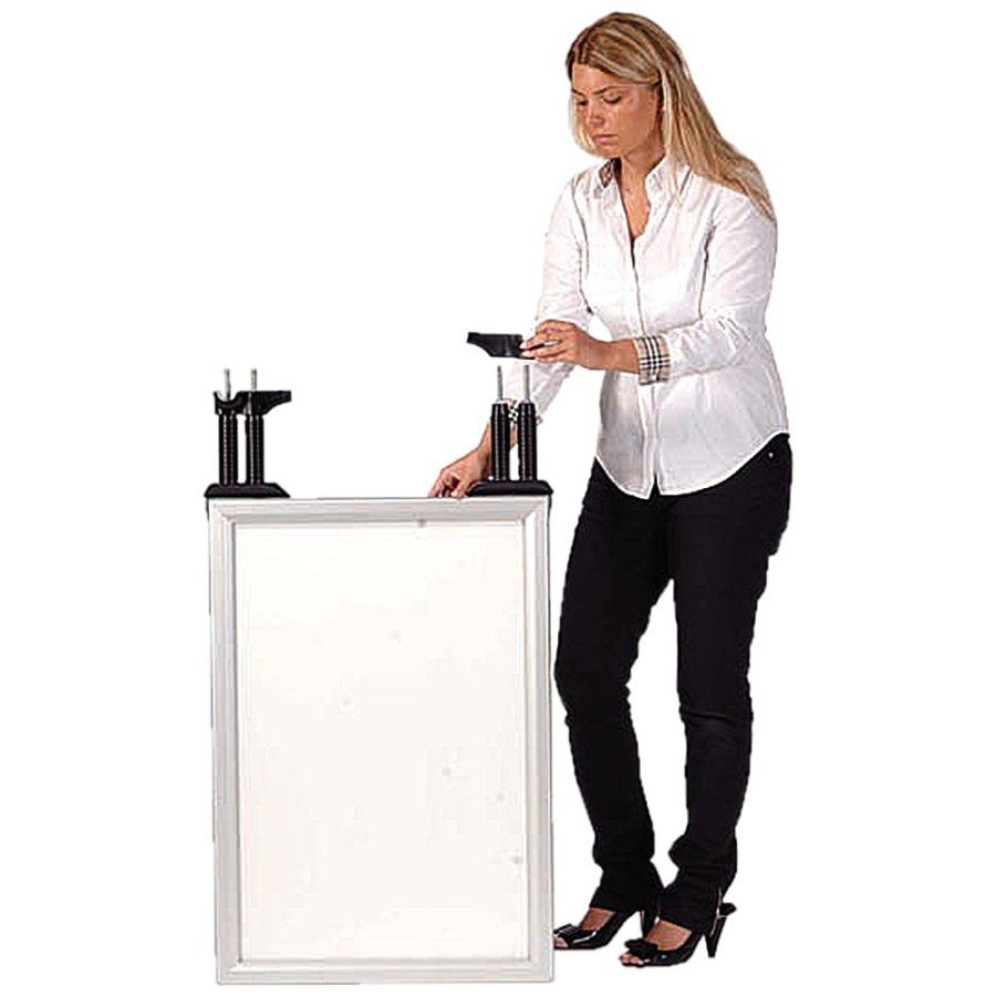 Wind-Line Budget Pavement Board, silver, 50 x 70 cm