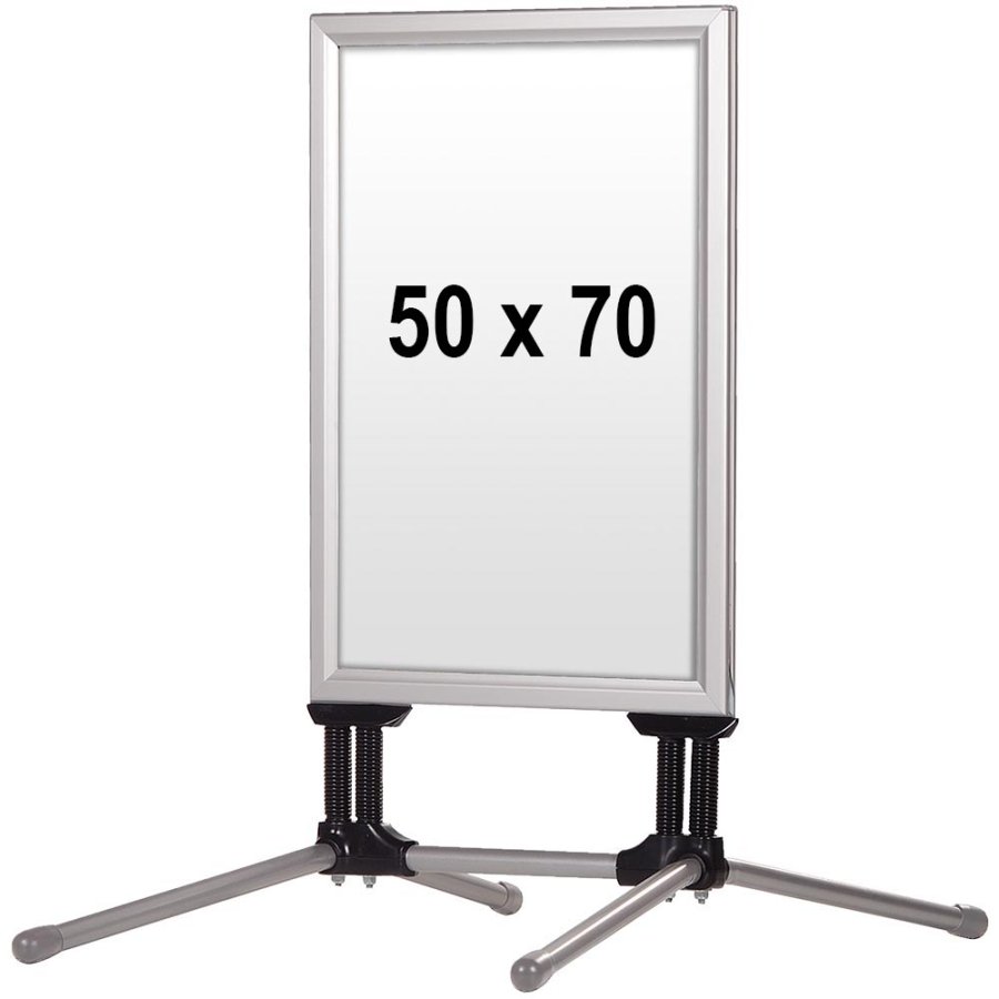 Wind-Line Budget Pavement Board, silver, 50 x 70 cm