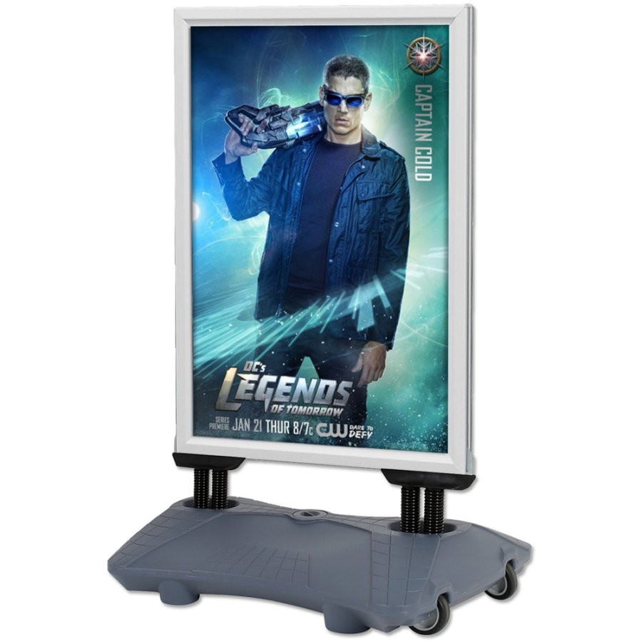 Wind-Sign Waterbase Budget Pavement Board, grey, 70 x 100 cm