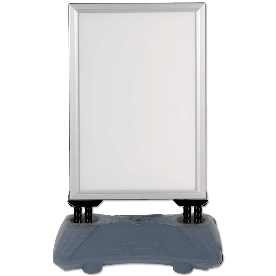 Wind-Sign Waterbase Budget Pavement Board, grey, 70 x 100 cm