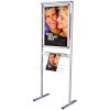 Info-Line Poster, double sided stand A1, with 2 acrylic shelves #4