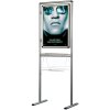 Info-Line Poster, double sided stand A1, with 2 acrylic shelves #5
