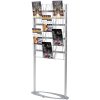 Ellipse Stand, single sided, with 12 A4 acrylic holders #1