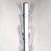 Ellipse Stand, single sided, with 12 A4 acrylic holders #4