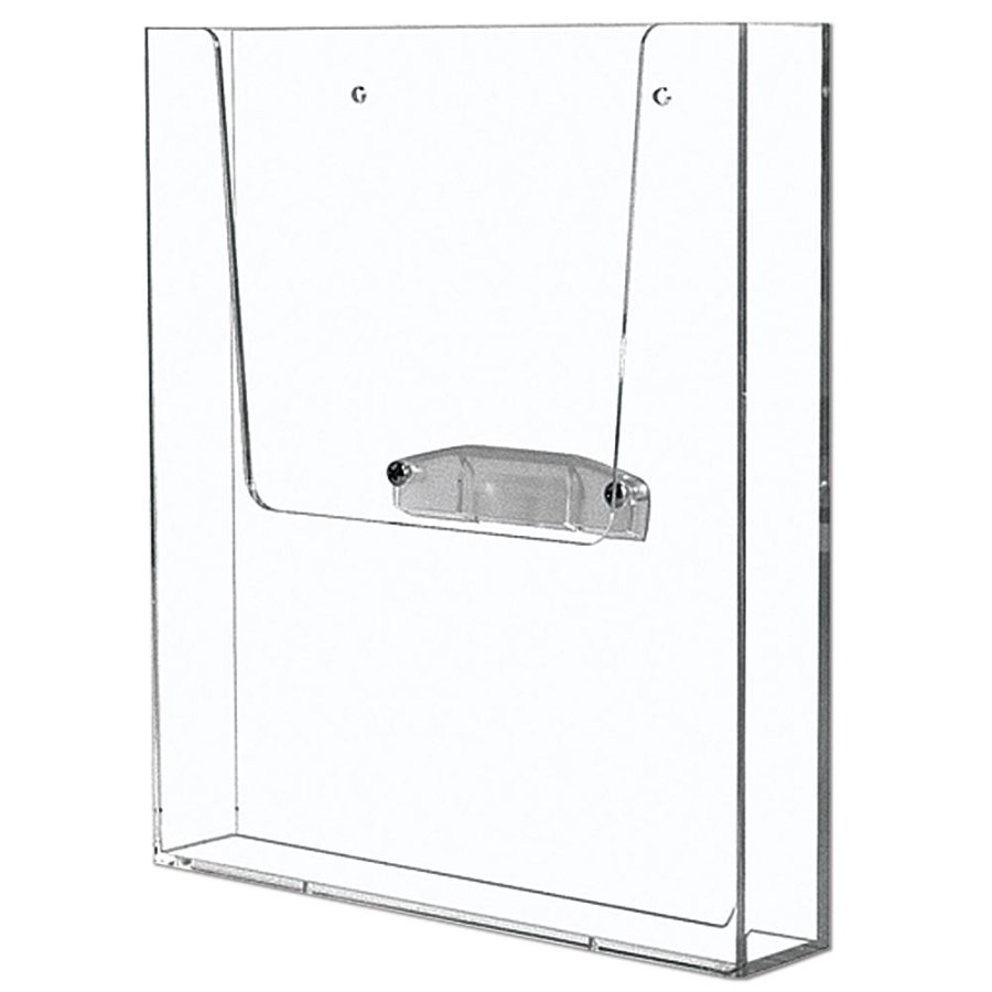 Acrylic brochure holder, A4, for Duo, Trio & Quadro + Ellipse brochure stands