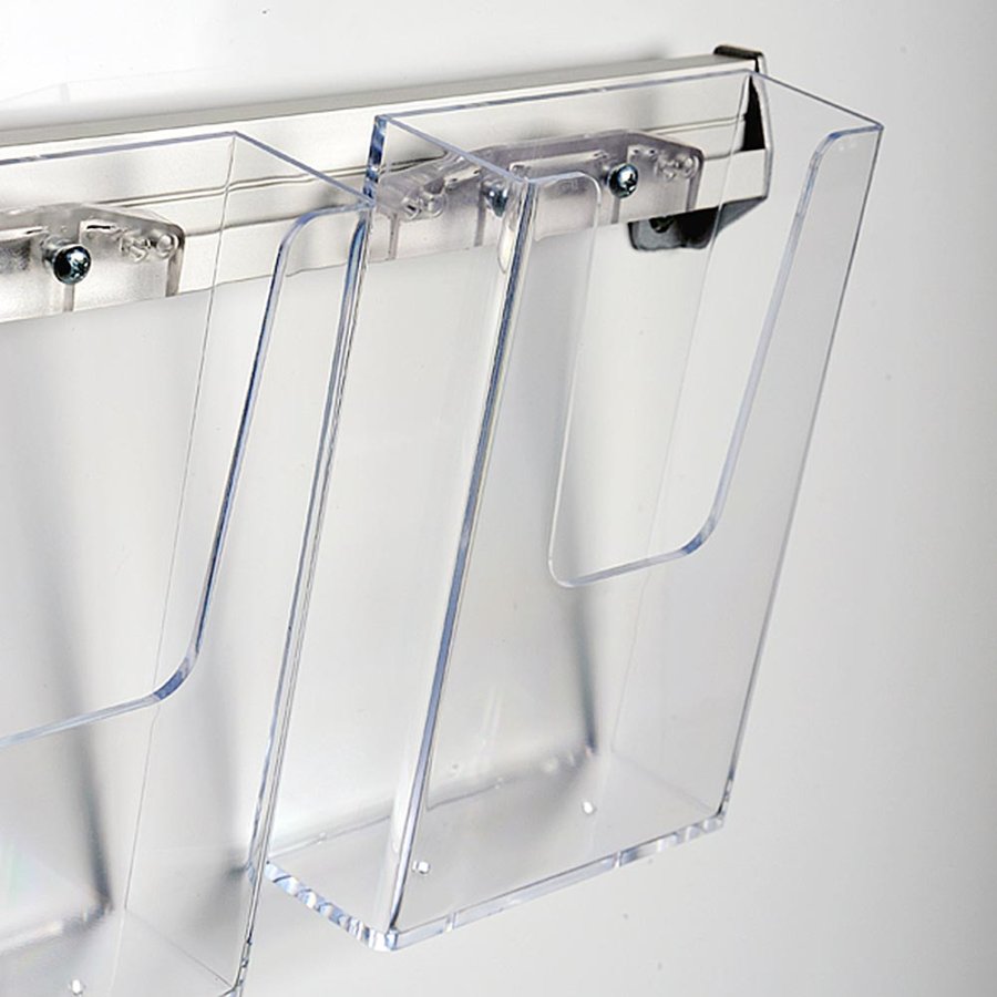 Wall Dispenser List, with 2 x A5 acrylic holders