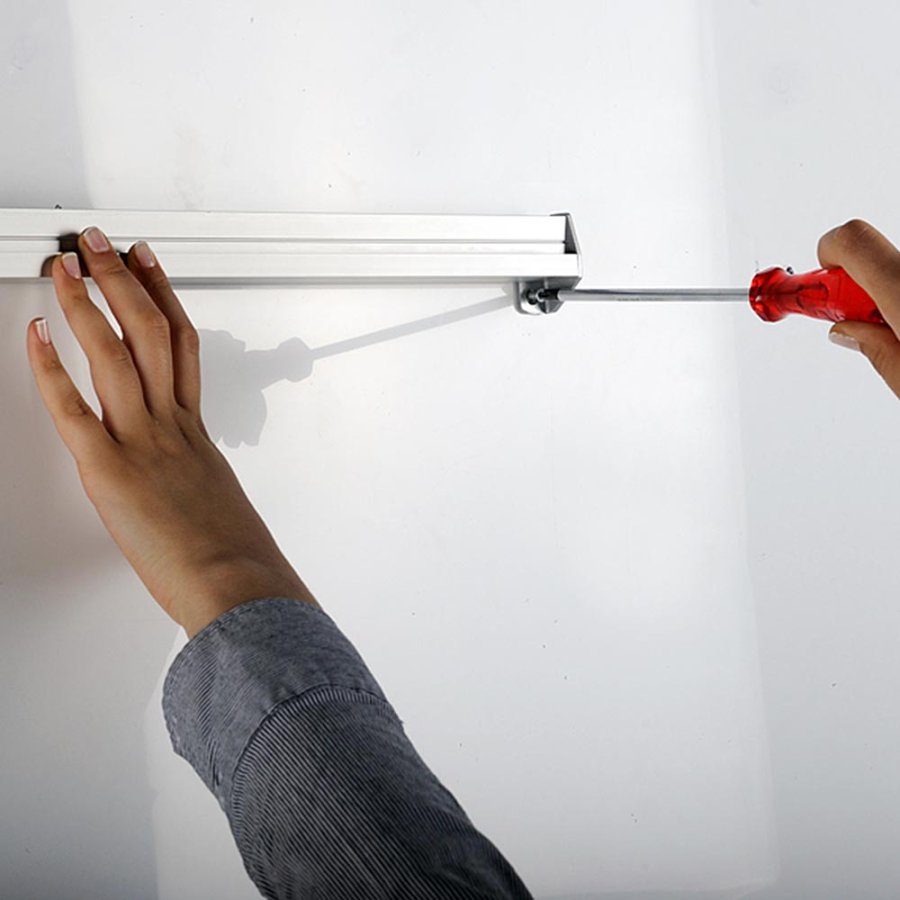 Wall Dispenser List, with 2 x A4 acrylic holders