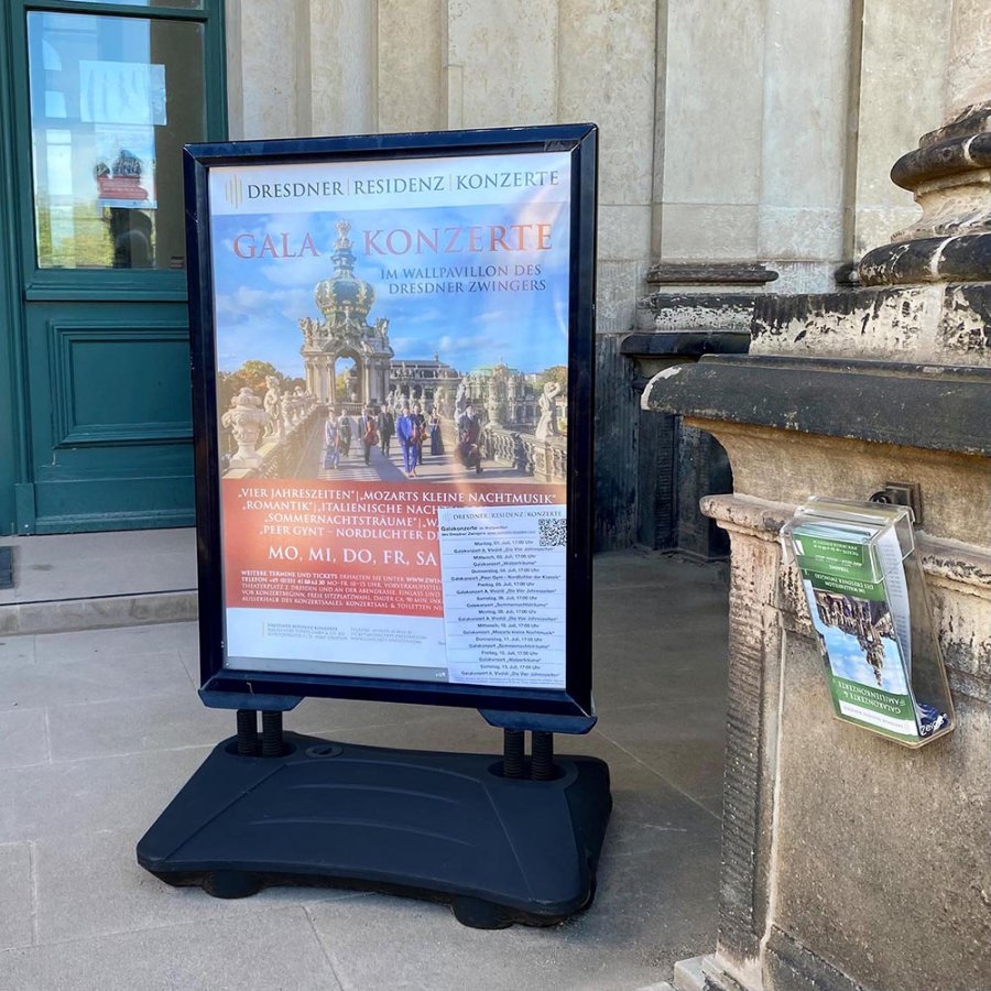 Wind-Pro Waterbase Pavement Board, black, 50 x 70 cm